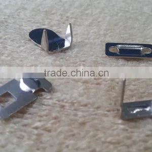 8014B Suit Trousers Metal Hook and Bar in Silver NF --- 8014B thumbnail-2