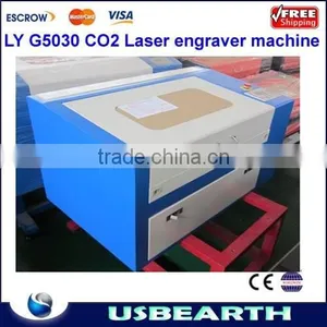Hot Sale LY G5030 CO2 Laser Engraving Machine thumbnail-1