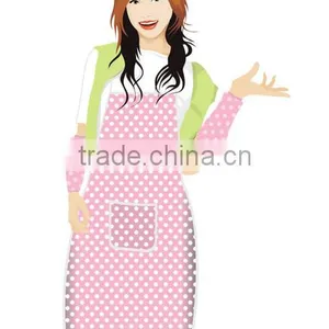 OEM Plain Promotion Fashion Design Kitchen Apron , Pattern Apron Kitchen thumbnail-4