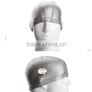 Design Your Own Swim Cap , Ear Protection Silicone Swim Cap thumbnail-5