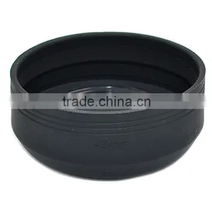 JJC Wide Angle Standard Telephoto Soft Silicone Rubber Lens Hood thumbnail-1