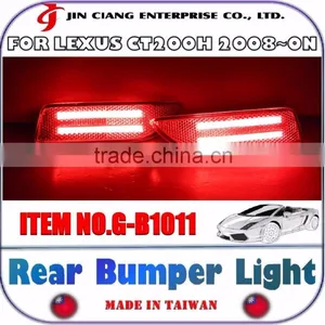 FOR LEXUS CT200H Car Tail LIGHT Red Brake Warning REAR BUMPER LIGHT thumbnail-4
