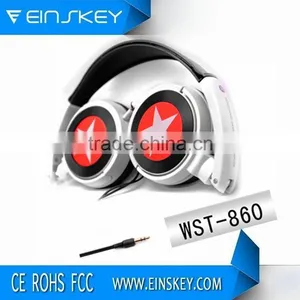 Cheap Foldable Stereo Headphones thumbnail-1