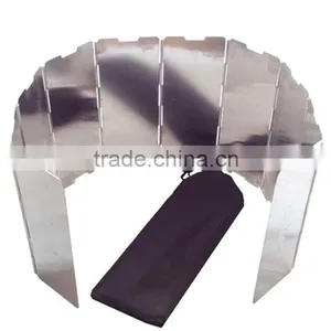 Outdoor Aluminum Wind Shield thumbnail-1