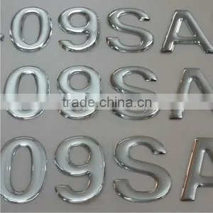 PU Resin Self Adhesive Dome Letters Sticker thumbnail-1
