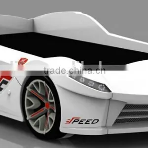 Ferrari Kids Sports Car Bunk Beds Children Bedroom Furniture thumbnail-4