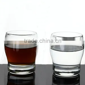 Impressions Drinking Water Beverage Shot Glass Set Clear Handblown Manufacturing thumbnail-2