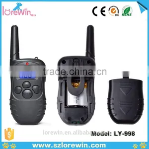 (2016) 300 Meters Rangs LCD Waterproof Rechargeable Remote Dog Electronic Shock Training Collar for Dogs thumbnail-6