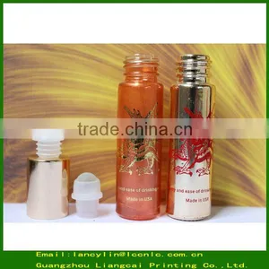 10ml Glass Roll On Bottle Round Roll on Glass Bottle Round Shape Glass Roll on Bottle thumbnail-1