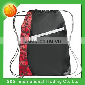 Basic Sackpack Cinch Drawstring Gym Sack Bag thumbnail-1