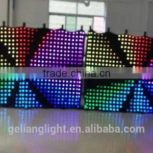 High Quality Fireproof Curtain / Flexible Soft Led Decoration Curtain thumbnail-5