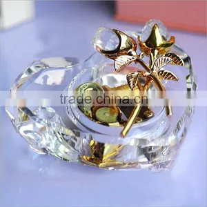 Crystal Heart Shape Music Box for Wedding Gift thumbnail-2