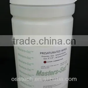 Cleanroom Sterile Presaturated Nonwoven Wipe Sterile Wiper, Sterile Pre-wetted Wipe, Presaturated Nonwoven Wipe thumbnail-1
