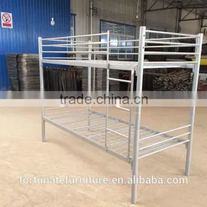 Hebei Bazhou Detachable Strong Wrought Iron Metal Bunk Bed thumbnail-6