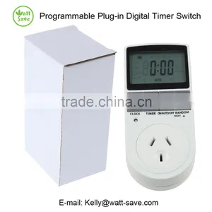 Programmable Weekly Digital Timer Switch Australia Plug 10A 2400W thumbnail-1