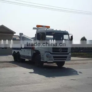 Dongfeng Tianlong 6x4 Heavy-duty Towing and Lifting Wrecker thumbnail-1