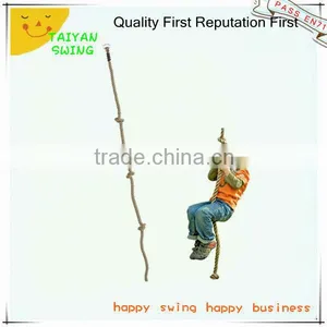 Knotted Climbing Rope Swing thumbnail-1