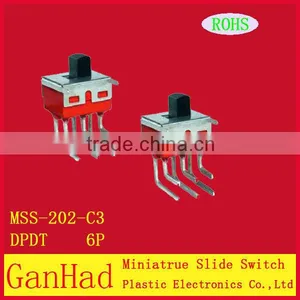 3Pin Slide Switch of Red & Miniature Slide Switch of AC thumbnail-1