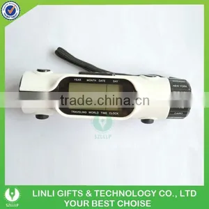Promotional Gift Led Torch World Time Travel Clock thumbnail-5
