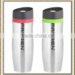 14.2oz/400ml Sporty Stainless Steel Vacuum Flask thumbnail-1