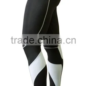 Mens Grey Panel Compression Pant, Baselayer Pant thumbnail-1