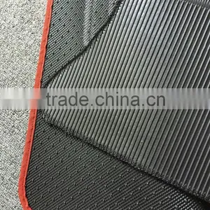 Custom Fit Needle Punched Design and Full Set Type Carpet Heel Pad Car Mat for BMW thumbnail-2