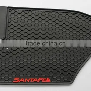 Easy Clean 4pcs Car Floor Mats For HYUNDAI SANTAFE thumbnail-5