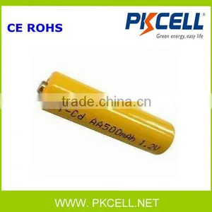 Good Sales Nicd aa 1.2v Battery 500mah Nicd Battery for Electric Shaver thumbnail-1