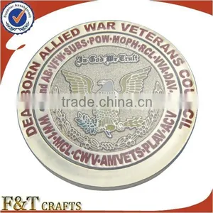 Chinese High End Facotry World Sell Gold Coin With Metal Custom Design for Gift thumbnail-1