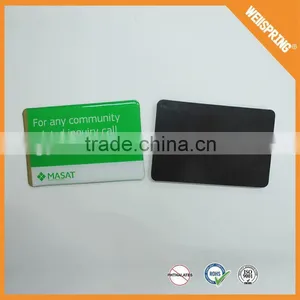 15-00108 Wholesalers Business Cards With Personalization Popular Souvenir Clear Fridge Magnet Thermometer thumbnail-1