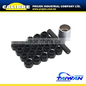 CALIBRE 22pc Special Wheel Nut Socket Set / Wheel Nut Key Set thumbnail-3