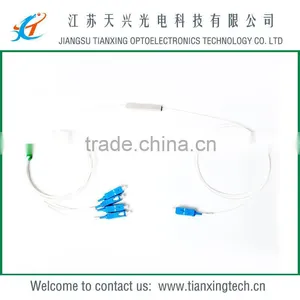 1x4 Fiber Optic Plc Splitter Micro Mould for GPON/EPON/FTTH thumbnail-1