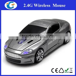 Car Model Shape 2.4Ghz ABS CE Mouse Wireless thumbnail-1