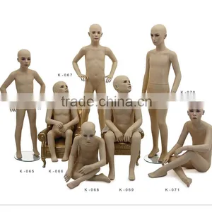Lifelike Children Mannequins With Make-up for Shop Display thumbnail-1