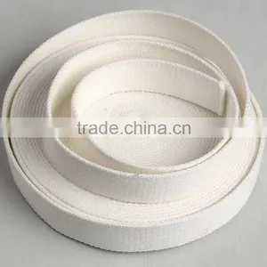 Ribbon Making Factory Customs Garment Accessories Band White Webbing for Snap -open Bottom thumbnail-2