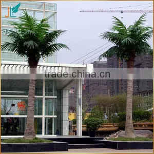 Plastic Fake Artificial Large Coconut Tree for Indoor Decoration thumbnail-1