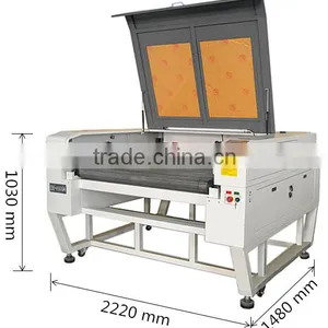 1600 * 1000mm Auto Feeding Leather Laser Cutting Machine thumbnail-2