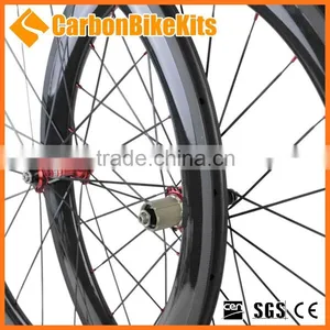 Toray T700 CW60C 60mm Clincher Full Carbon Fiber Wheels Bike Road 700c thumbnail-5
