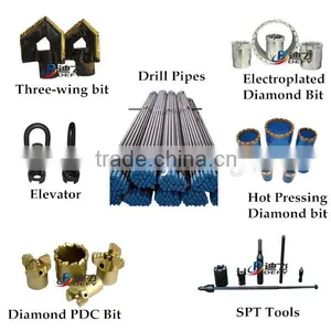 DF-Y-9 2000-4000m Hard Tungstencarbide Tipped Bit Core Drilling Machine Price thumbnail-3