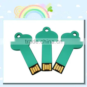 Cutomized Metal Material Key Shape USB Promotional Colorful Key Usb Flash Drive thumbnail-1