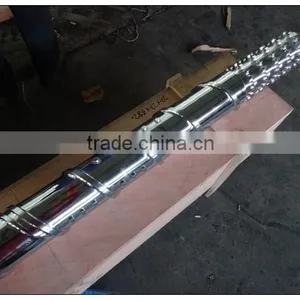 D120 LDPE,LLDPE Agriculture Film Chromed Blowing Screw Barrel thumbnail-3