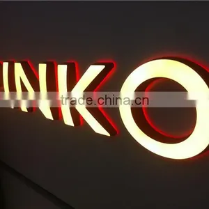 Waterproof Laser Cutting Led Acryl Wall Sign Board thumbnail-1