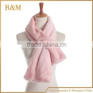 High-end Lady Elastic Fake Fur Scarf thumbnail-2