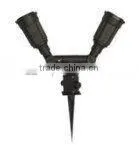 LY001Die-casting Aluminum Body Garden Solar Lights Amber IP67 thumbnail-1