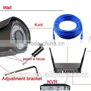 Products Manufacturer Full HD 1080P Security Camera Outdoor Night Vision Onvif P2P Camera 2MP IP Bullet thumbnail-4