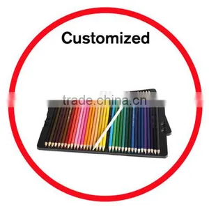 72 Color Pencil Set Custom Branded Tin Box thumbnail-1