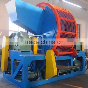 High Yield Efficiency Tire Shredder for Sale thumbnail-2