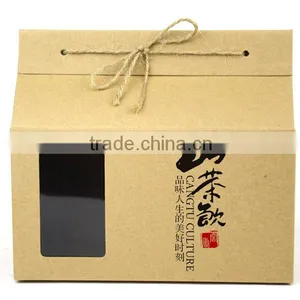 Custom PVC Window Kraft Paper Box thumbnail-2
