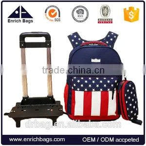 Enrich Cartoon Design Kids Trolley School Bag With Wheel Quality Choice Most Popular thumbnail-3