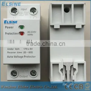60A Automatic Household Over and Under Voltage Protector Device thumbnail-1